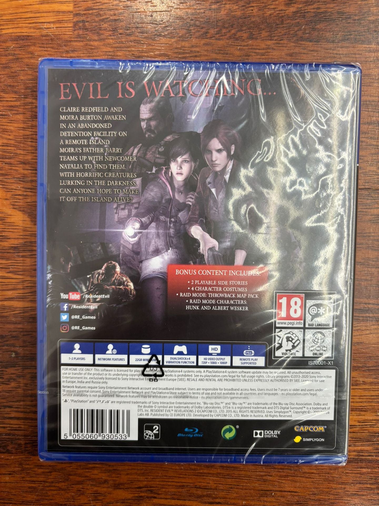 Resident Evil Revelations 2 PS4 UK Resident Evil Revelations 2 PS4 UK